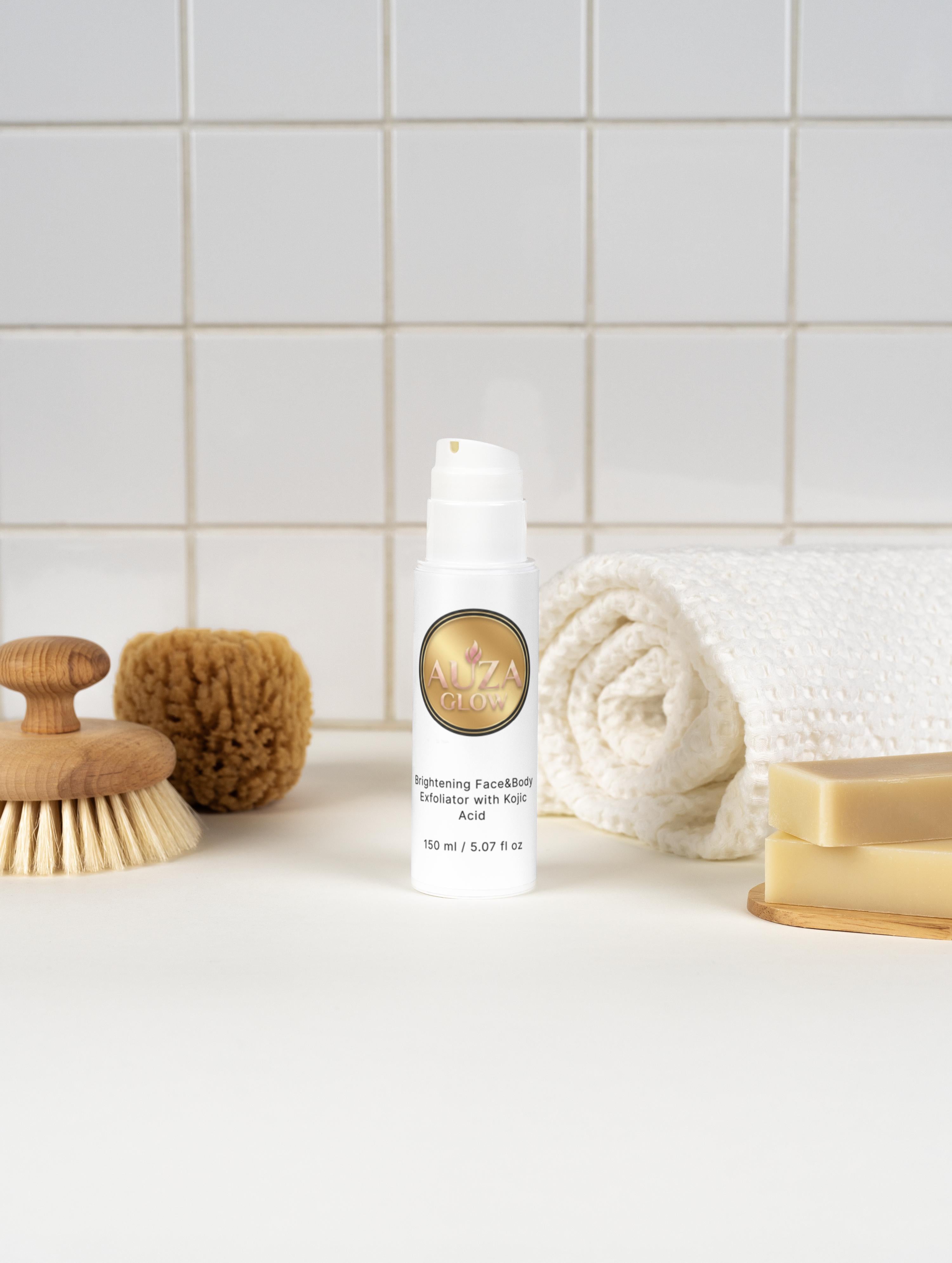 Brightening Face&Body Exfoliator with Kojic Acid