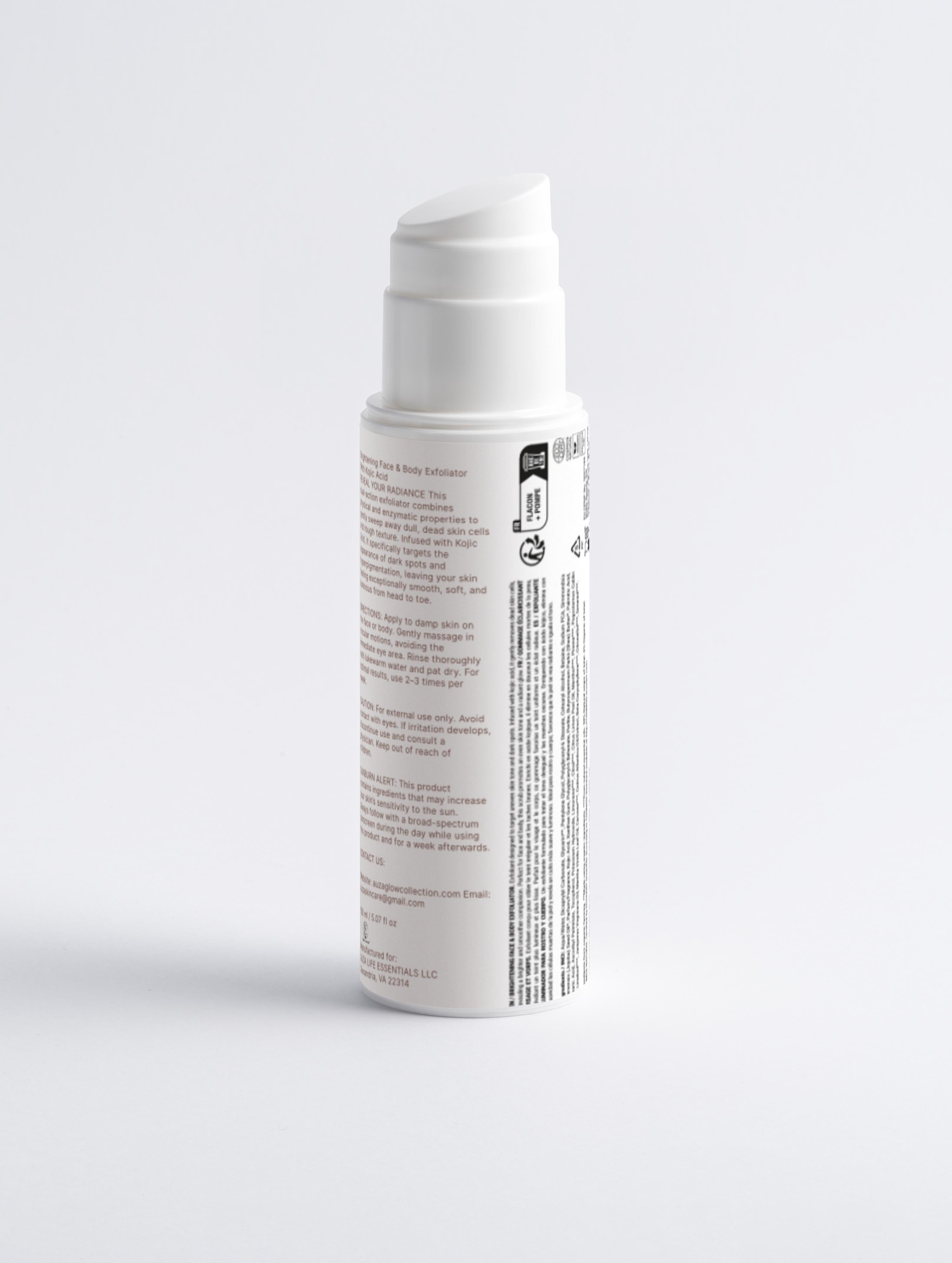 Brightening Face&Body Exfoliator with Kojic Acid